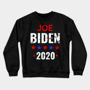 Biden Harris 2020 Election Vote for American President Distress Design Crewneck Sweatshirt